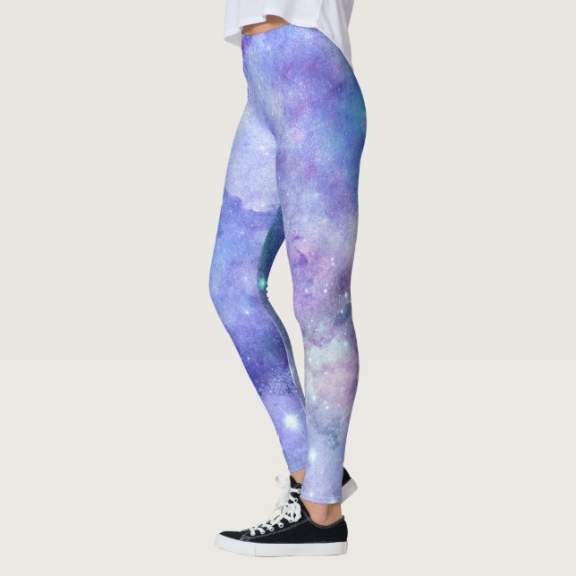 Legging Galáxia de Sobrecarga de Starry Sky com Aqueciment (Esquerda)