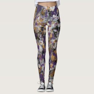 Legging Galáxia roxa & Dourado