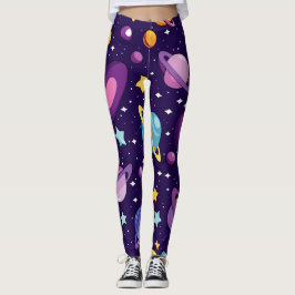 Legging Galaxy Impressão