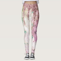 Galaxy Rosa Glitter Dourado Glitter Drives Elegant