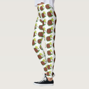 Legging Galinha do CHURRASCO Buffalo Nova Iorque Asa Aiqui