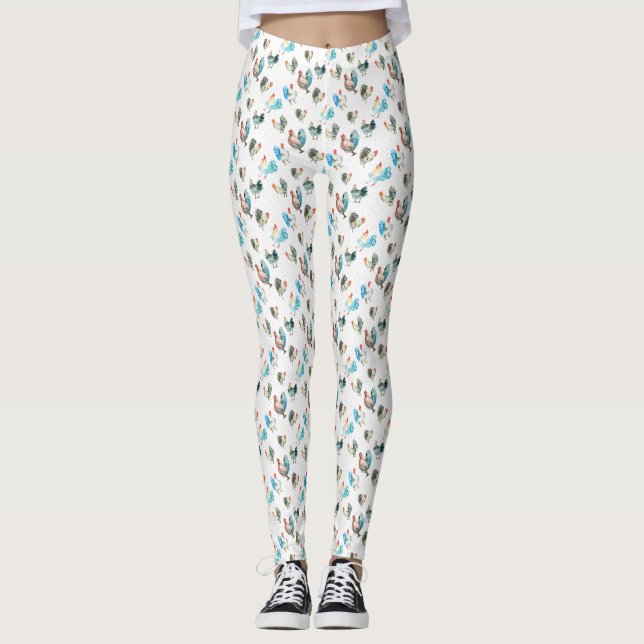 Legging Galinha Lover Country Hens (Frente)