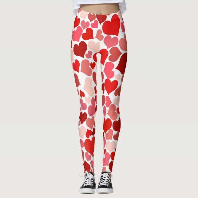 Legging Galo de Corações (Frente)