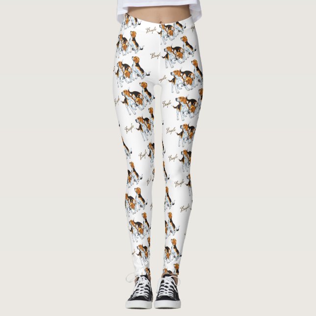 Legging galos de beagle (Frente)