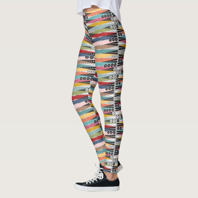 Legging Gamão Retroatômico (Esquerda)