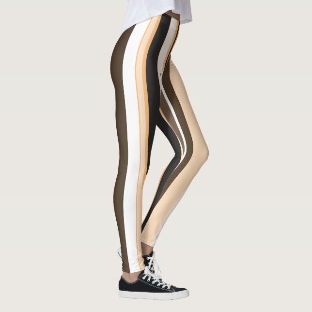 Legging Gamas Verticais Contemporâneas Eficazes (Direita)