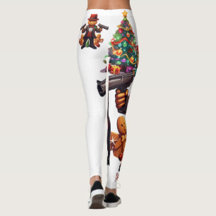 Legging Gângster de Pão de Mel