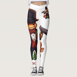 Legging Gângster de Pão de Mel