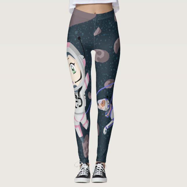 Legging Garota Asteroide (Frente)