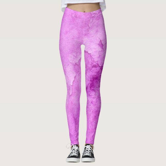 Legging Garota Emo Cor-de-rosa (Frente)