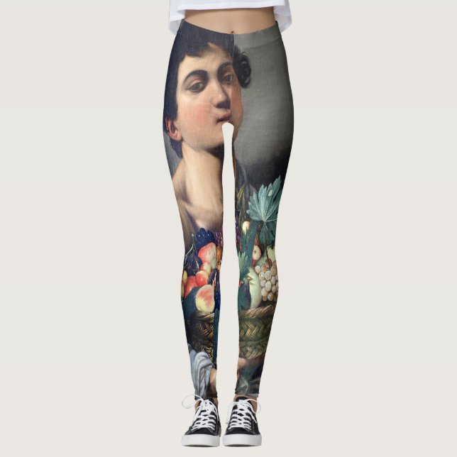 Legging Garoto com uma cesta de Fruta (Caravaggio) (Frente)