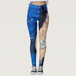 Legging Gata Gamer Gengibre
