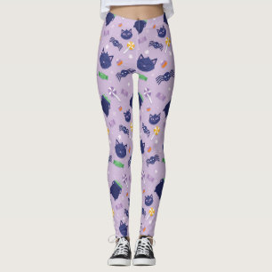 Legging Gatinho de Halloween