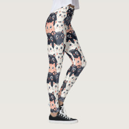 Legging Gatinho Kaleidoscópio