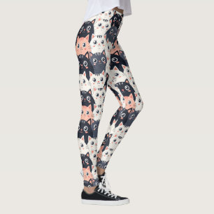 Legging Gatinho Kaleidoscópio