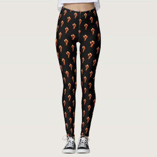Legging Gatinho Laranja