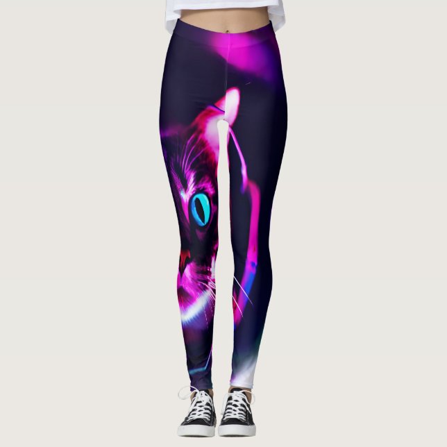 Legging gato astronauta (Frente)