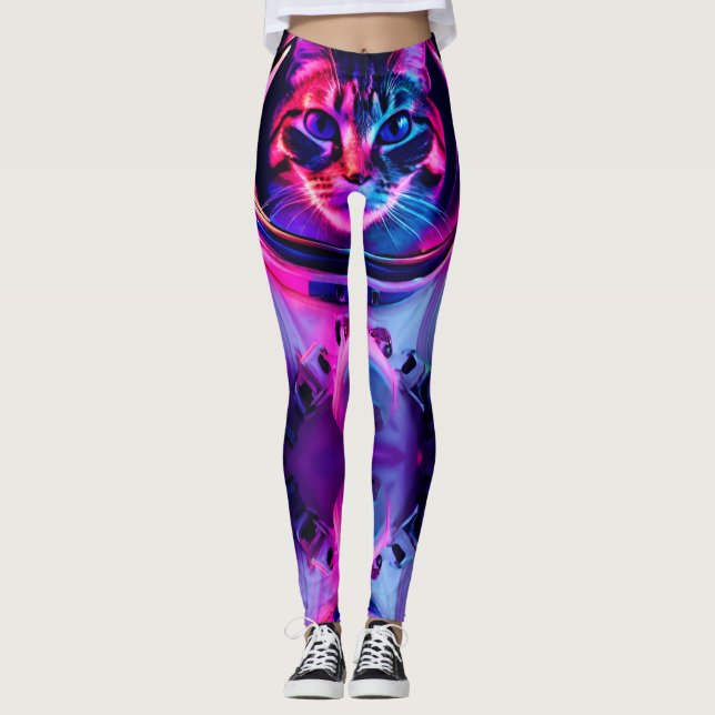 Legging gato astronauta (Frente)
