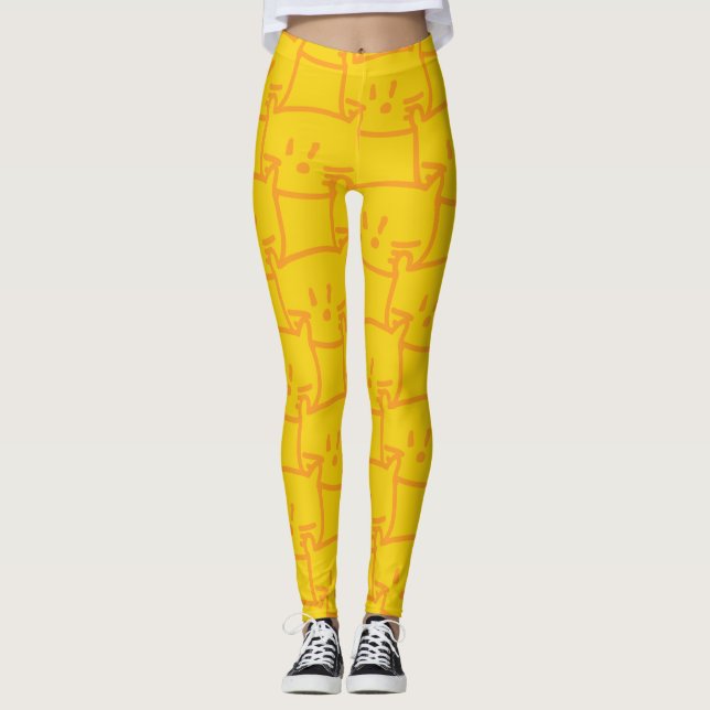 Legging Gato de Ouro (Frente)