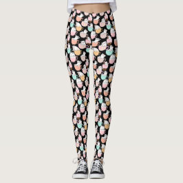 Legging Gato em caneca design 01 w