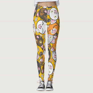 Legging Gato retro