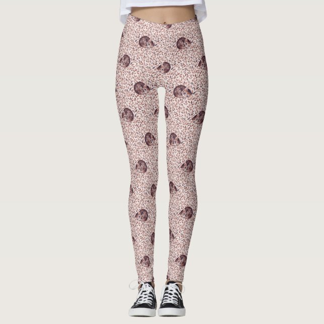 Legging Gato sonolento (Frente)