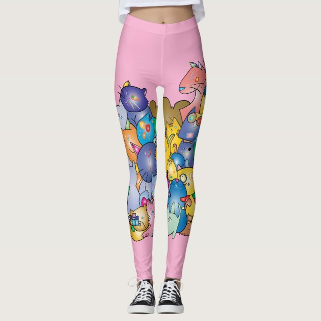 Legging Gatos 3 (Frente)
