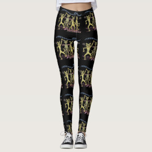 Legging Gatos do zombi