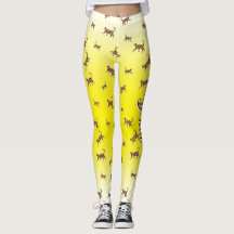 Gatos Gatinho-leopardo com gradiente amarelo