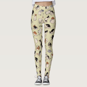 Legging Gatos Japoneses (em negrito a cores)