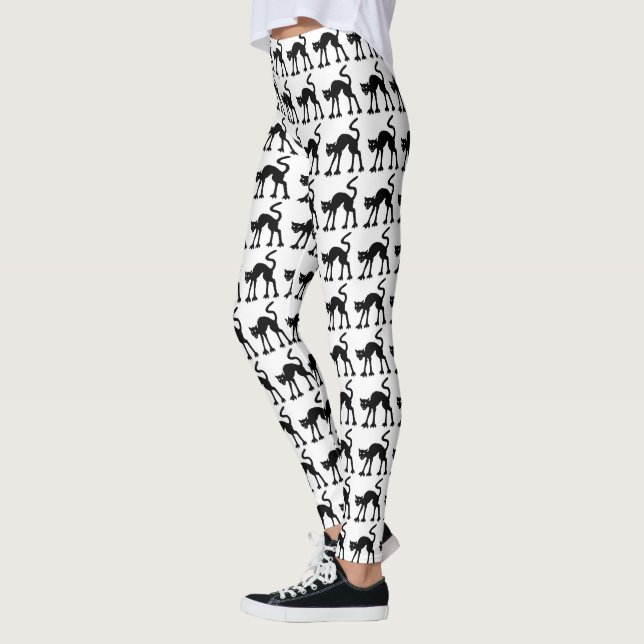 Legging Gatos Pretos (Esquerda)