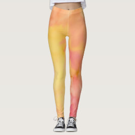 Legging Geleia através de Pinks