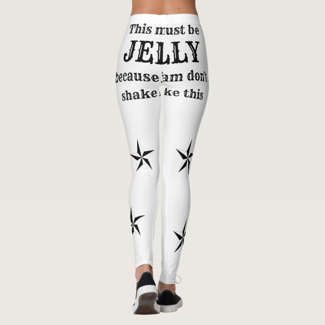 Legging GELLY SHAKE (BEIJA) - O trabalho engraçado das mul (Verso)