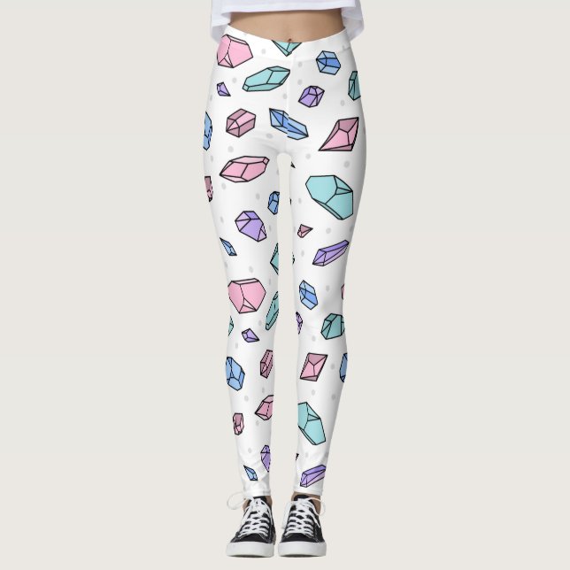 Legging Gemstones Gemstones Gems Cristal de Trendy Trendy (Frente)