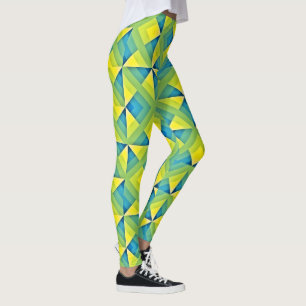 Legging Geo modela 1-4 caneleiras das opções da imagem