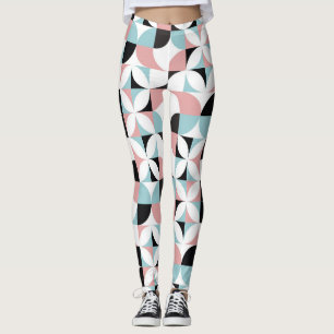 Legging Geometria minimalista, estilo escandinavo trabalho