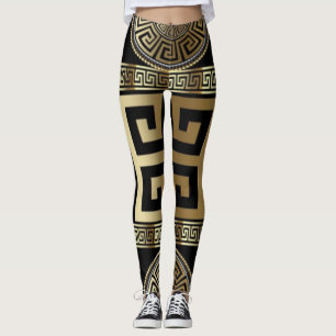 Legging Geométrico das Mulheres Sicilianas