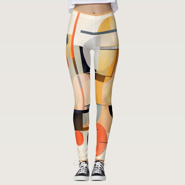 Legging Geométrico Moderno (Frente)