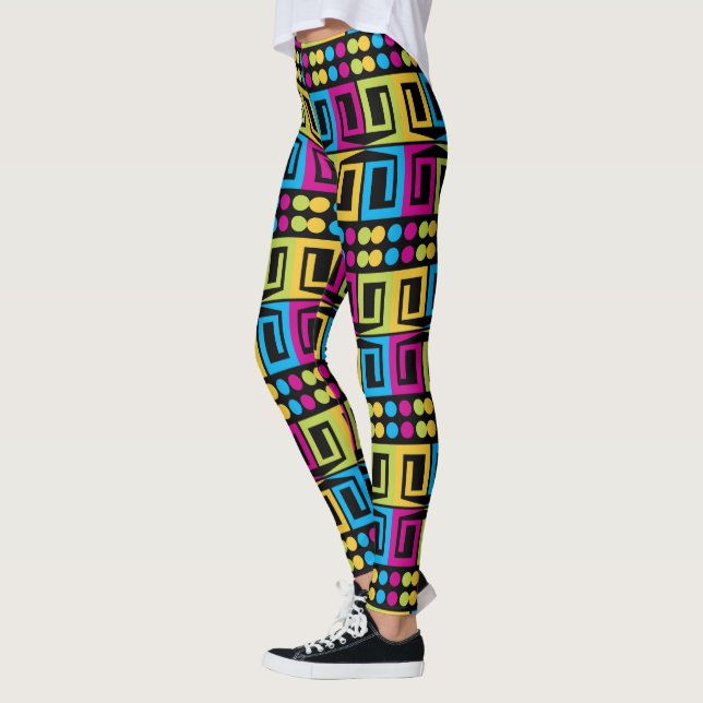 Legging Geométrico Selvagem (Esquerda)