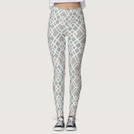 Legging Geométrico Vintage Moderno
