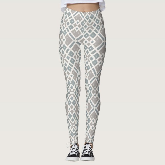 Legging Geométrico Vintage Moderno (Frente)