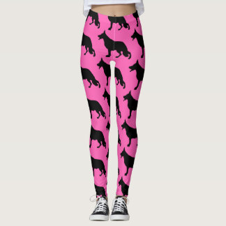 Legging German shepherd