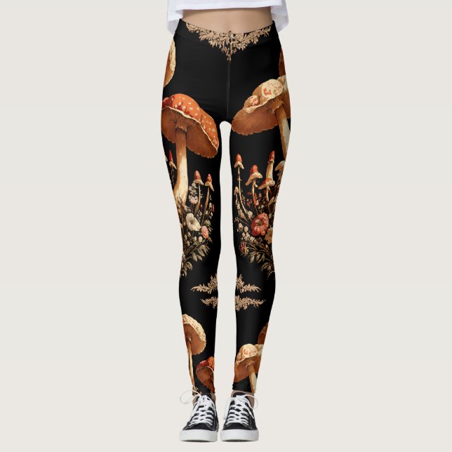 Legging Gilded Mushrooms (Frente)