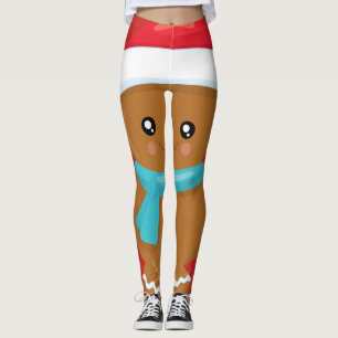 Legging Gingerbird Boy Cookie