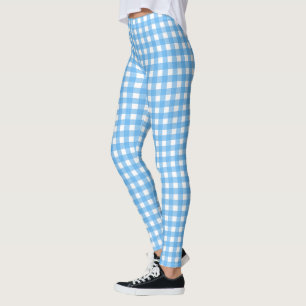 Legging Gingham azul