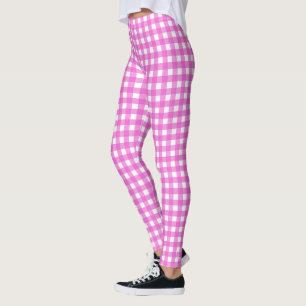 Legging Gingham rosa