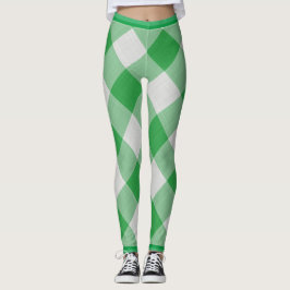 Legging Gingham Verde