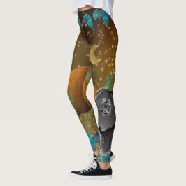 Legging GINKGO Black Chow Pernas do Sudoeste