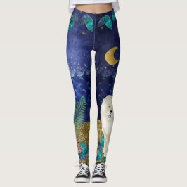 Legging GINKGO creme-pomada-celestial