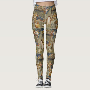 Legging Giotto di Bondone O Nascimento Coleção de Arte Fin